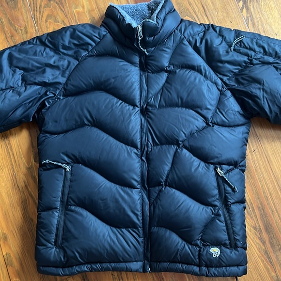 Mountain Hard Wear Black Down Feather Puffer Jacket Size S - Picture 1 of 14